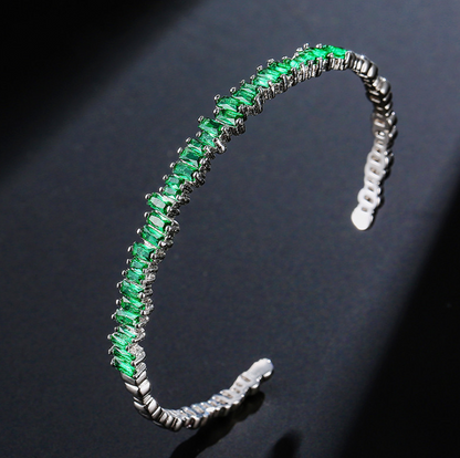 Ladies Flashy Zircon Bracelet - Various Colours