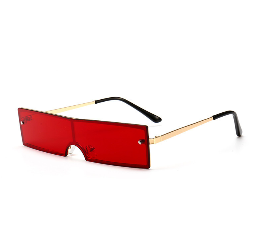 Rectangular Retro Modern  Sunglasses