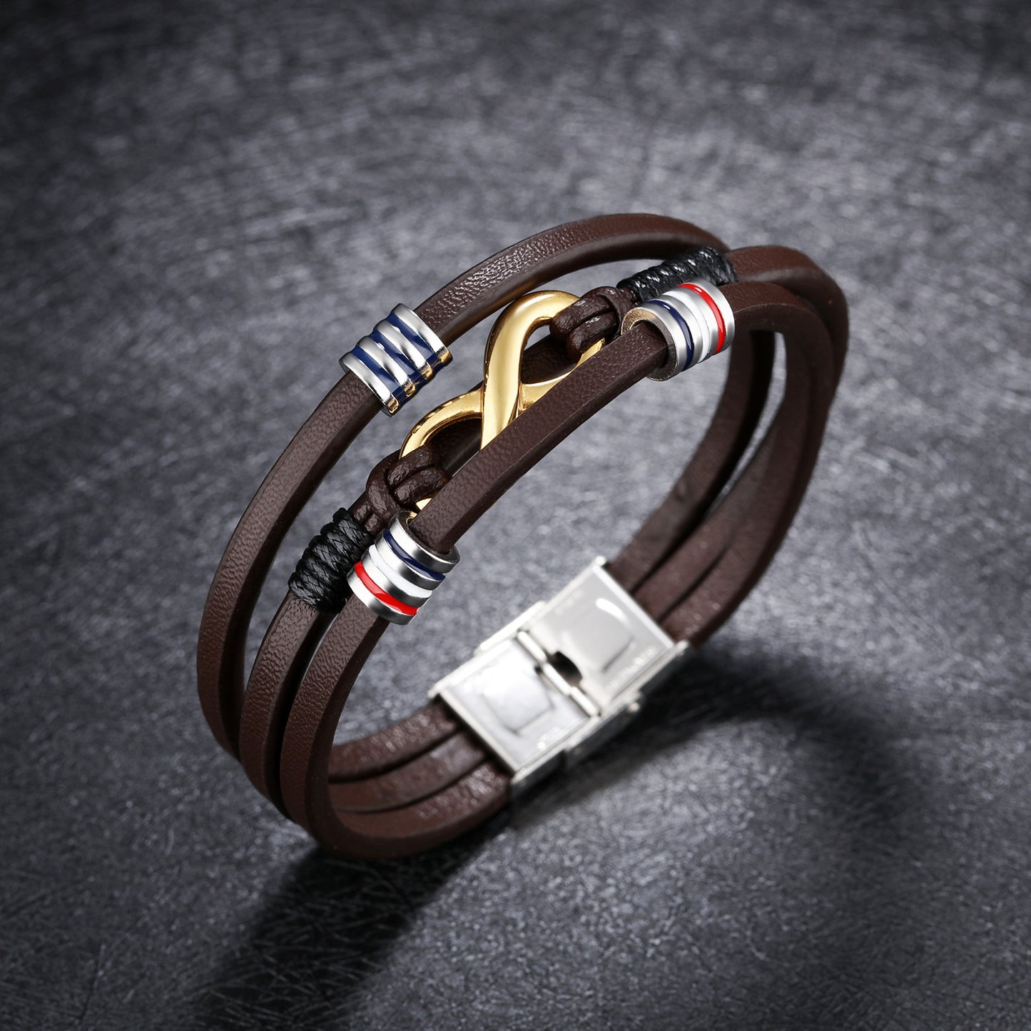 Trendy Leather bracelet