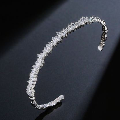 Ladies Flashy Zircon Bracelet - Various Colours