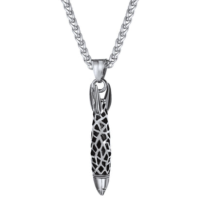 Unisex Stylish Pendant stainless steel necklace