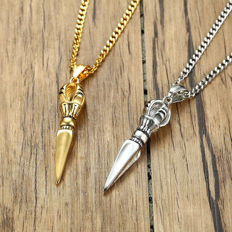 Mens Stylish Stainless steel pendant necklace