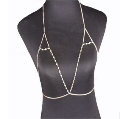 Sexy Bikini Bra Necklace Body Necklace Set