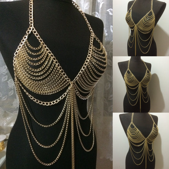 Popular Body Chain Ebay Long