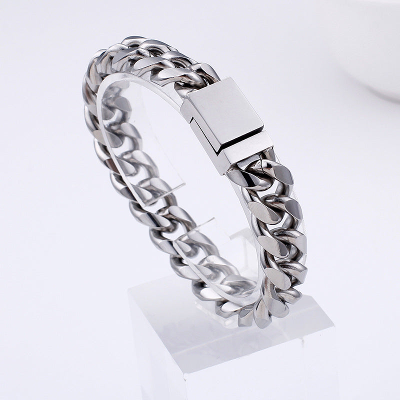 Stainless steel titanium steel bracelet