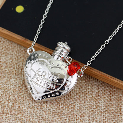 Fashion Necklace Love Poison Love Pill Bottle Pendant Day Gift