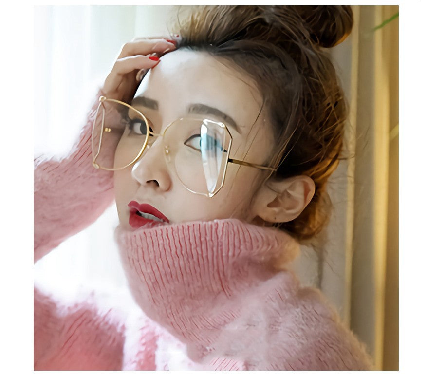 Square Sunglasses Women Metal Frame Fashion