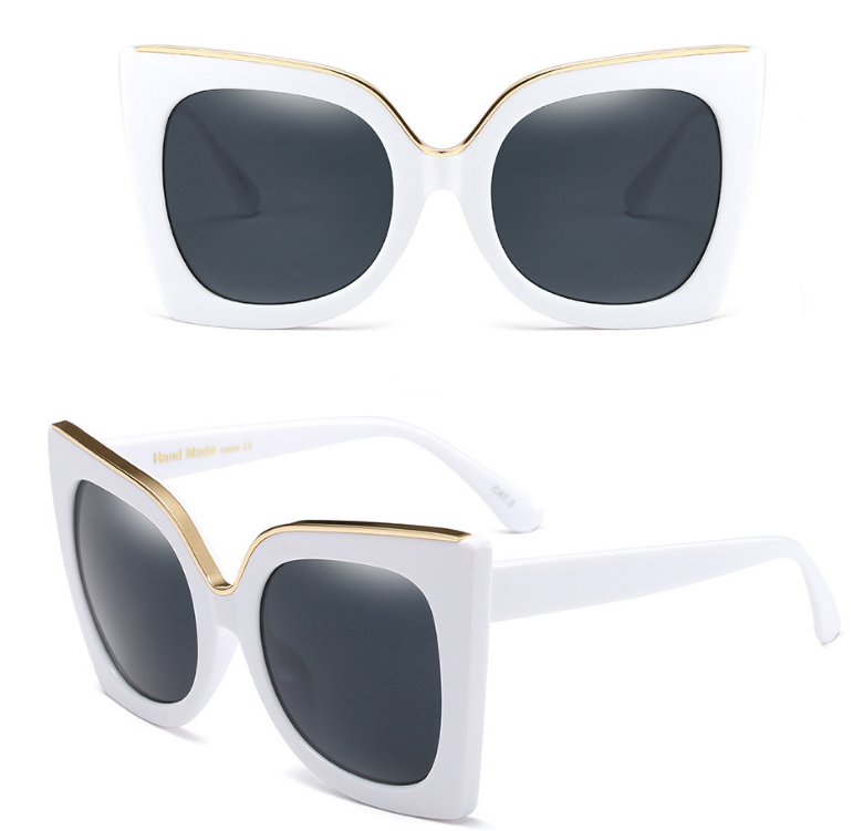 Vintage Cat Eye Sunglasses  Gradient Lens Sunglasses