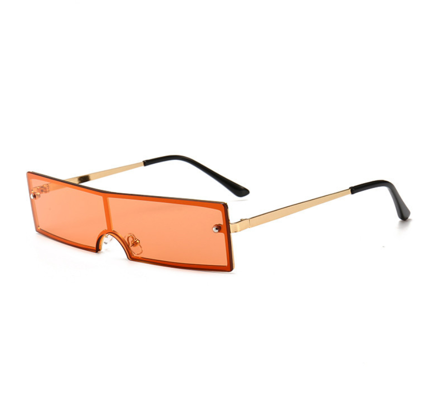 Rectangular Retro Modern  Sunglasses