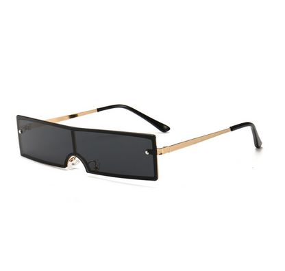 Rectangular Retro Modern  Sunglasses