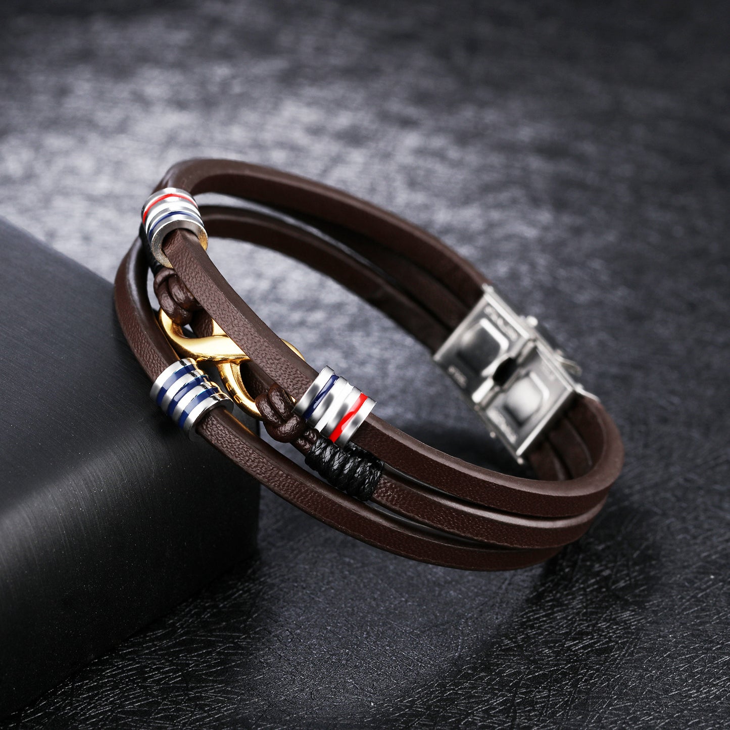 Trendy Leather bracelet