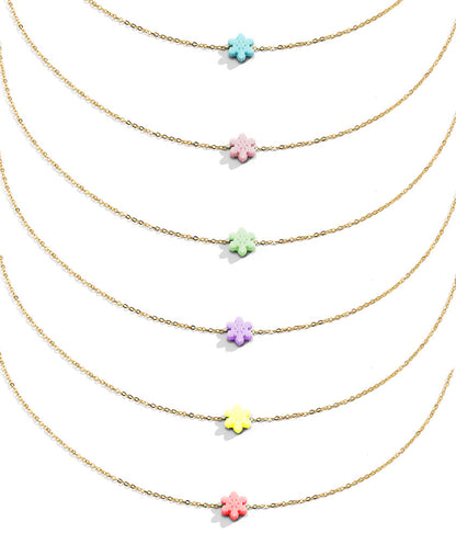 Geometric Color Thin Body Waist Chain