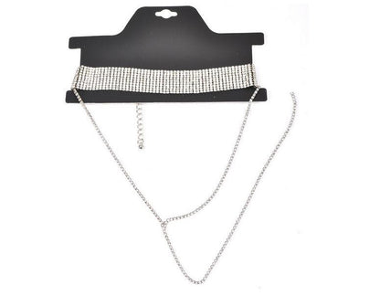 Choke Me Choker Classy Zircon