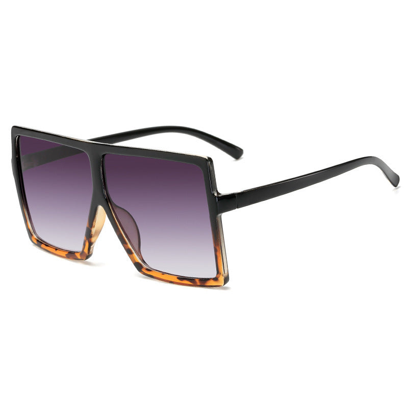 Fashion Big Frame Trendy Street Shooting Wild Trendy Sunglasses