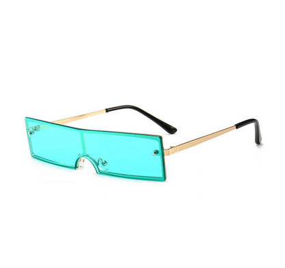 Rectangular Retro Modern  Sunglasses