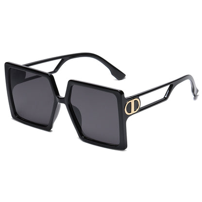 Retro Big Trendy Square Sunglasses