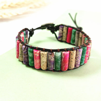 Bohemian Style Single Woven Jewelry Bracelet