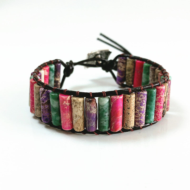 Bohemian Style Single Woven Jewelry Bracelet