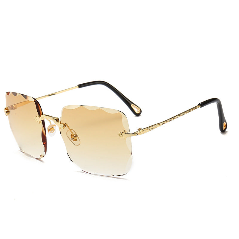 Frameless Classy Square Sunglasses