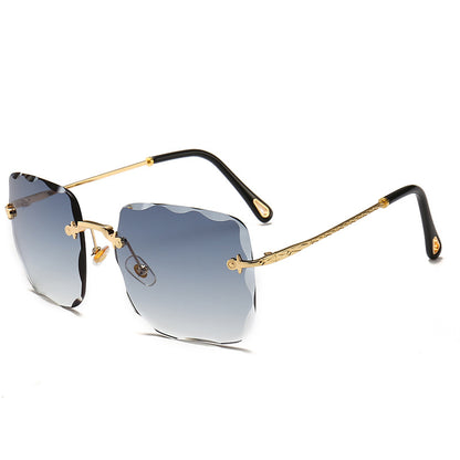 Frameless Classy Square Sunglasses