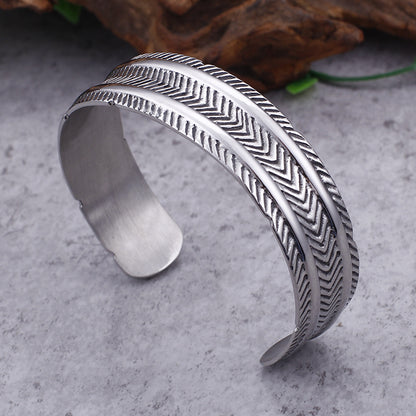 Men's Fashion Retro Stainless Steel Bracelet