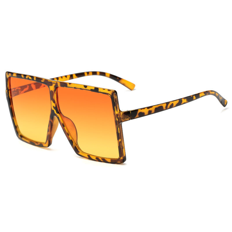 Fashion Big Frame Trendy Street Shooting Wild Trendy Sunglasses