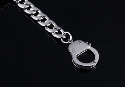 Stainless steel bracelet handcuffs