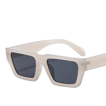 Trendy Simple Square Sunglasses Street