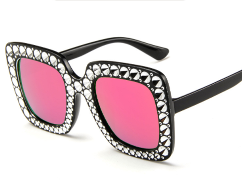 Trendy Square Diamond Sunglasses