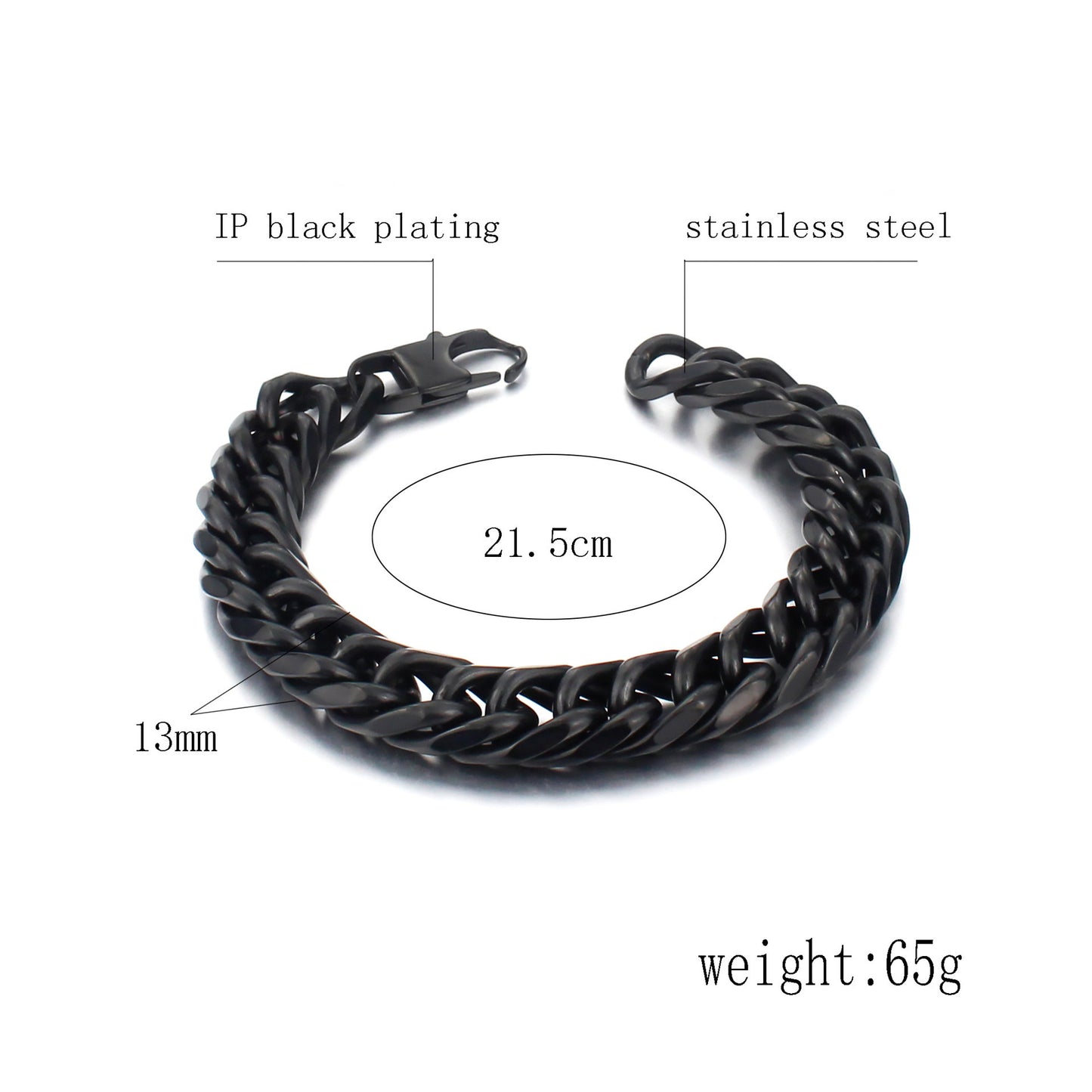 Mens Fashion Personality Titanium Steel Bracelet