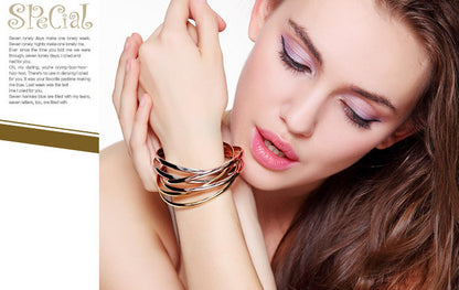 Ladies Luxury Stainless Steel Bracelet