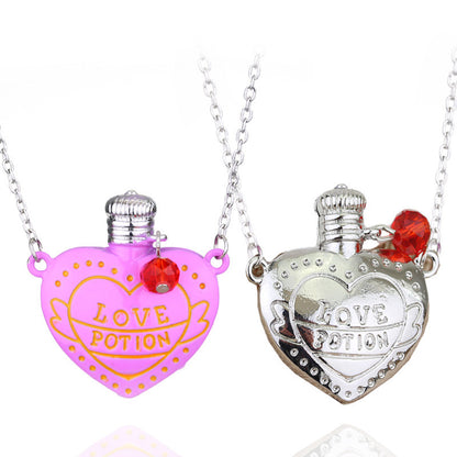 Fashion Necklace Love Poison Love Pill Bottle Pendant Day Gift