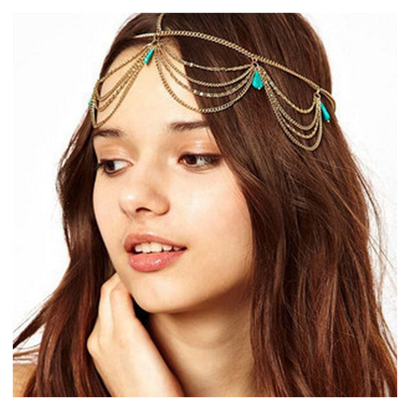 Tasseled Headband, Ethnic Style, All-match Headband