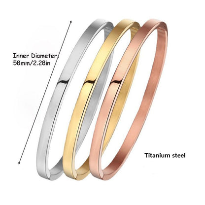 Ladies Luxury Stainless Steel Bracelet