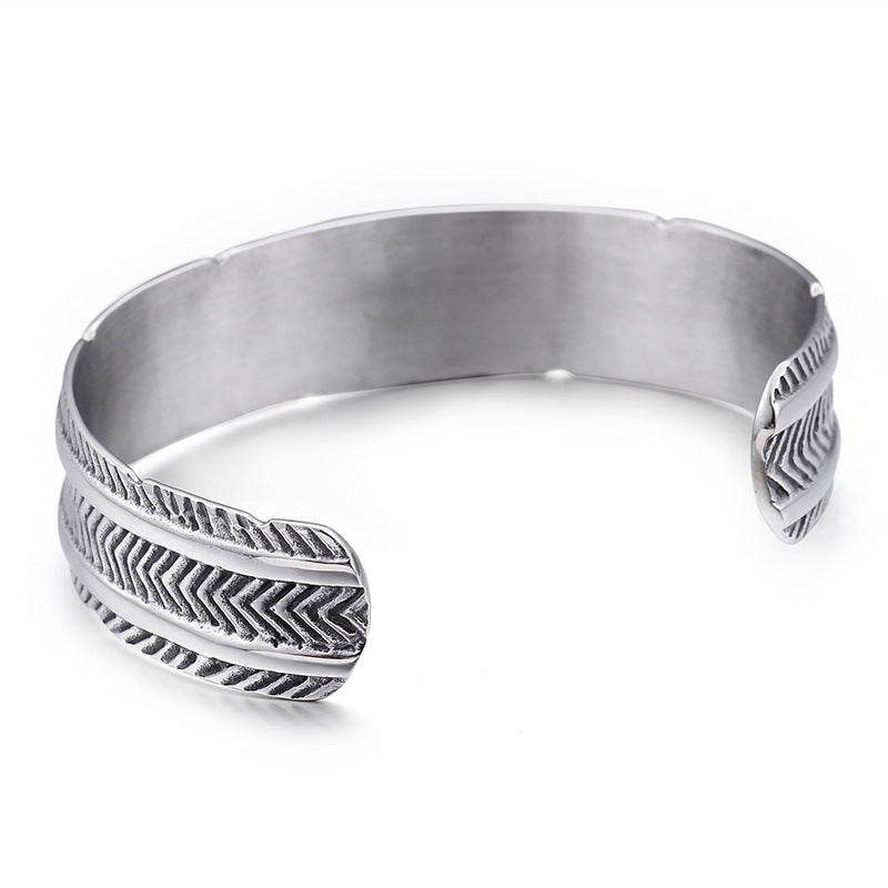 Men's Fashion Retro Stainless Steel Bracelet