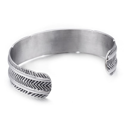 Men's Fashion Retro Stainless Steel Bracelet