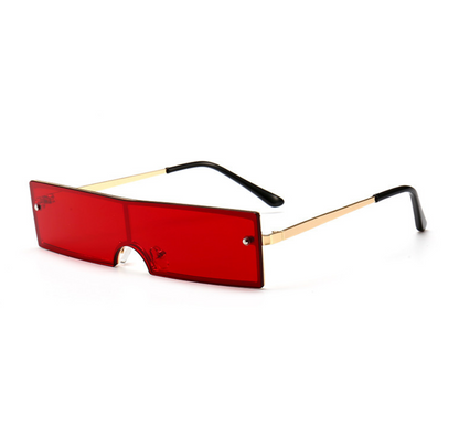 Rectangular Retro Modern  Sunglasses