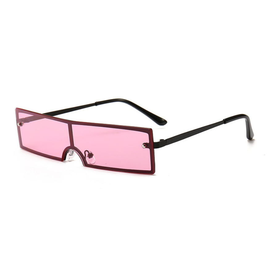 Rectangular Retro Modern  Sunglasses