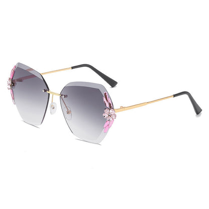 Sunglasses Female Rhinestone