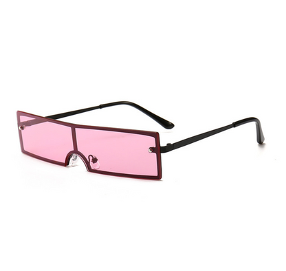 Rectangular Retro Modern  Sunglasses