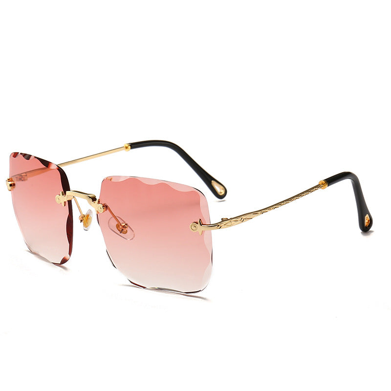 Frameless Classy Square Sunglasses