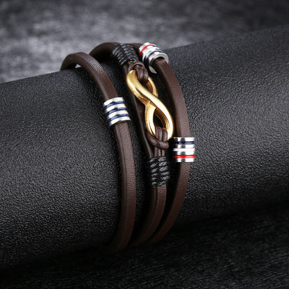 Trendy Leather bracelet