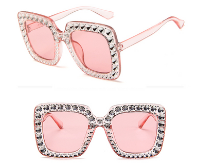 Trendy Square Diamond Sunglasses