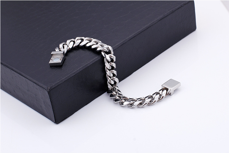 Stainless steel titanium steel bracelet