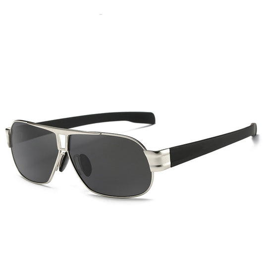 Polarized Sunglasses Men's Sunglasses Metal Square