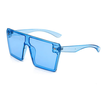 Big frame bright mercury sunglasses