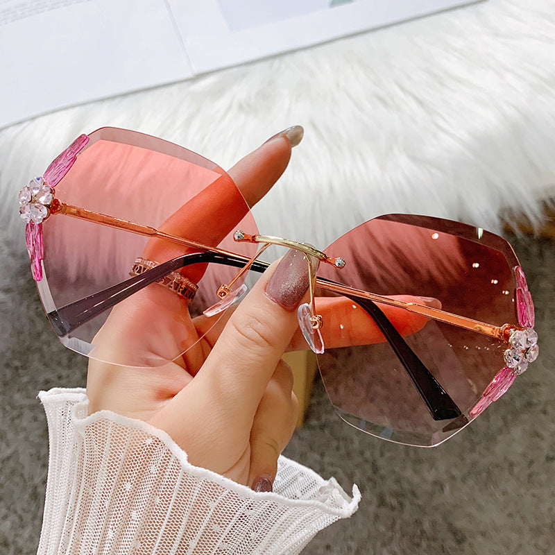 Sunglasses Female Rhinestone