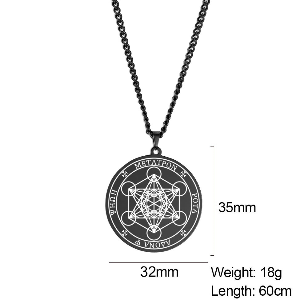 Men's Stainless Steel Cross Chain Necklace