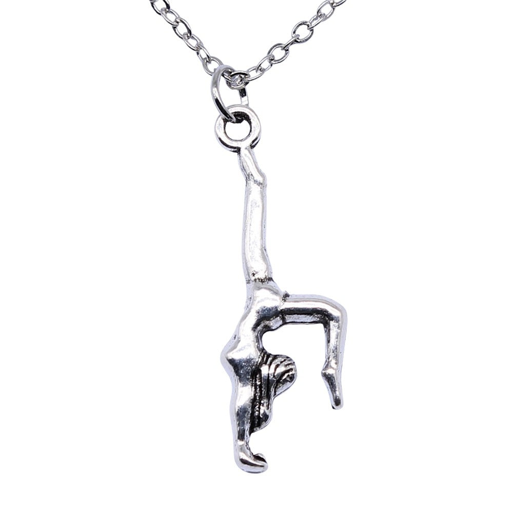 Gymnastic Sports Pendant Necklace Choker