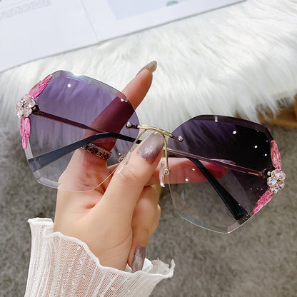 Sunglasses Female Rhinestone